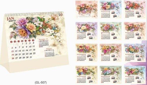 Durable New Year Table Calendar