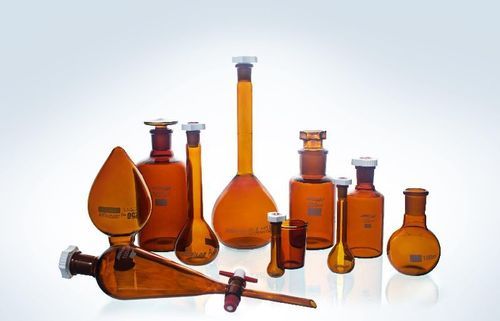 Transparent Amber Glassware