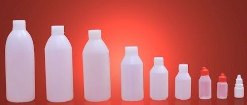 White HDPE Pharma Bottles