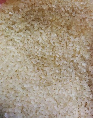 White Organic Broken Parboiled Rice Chawal
