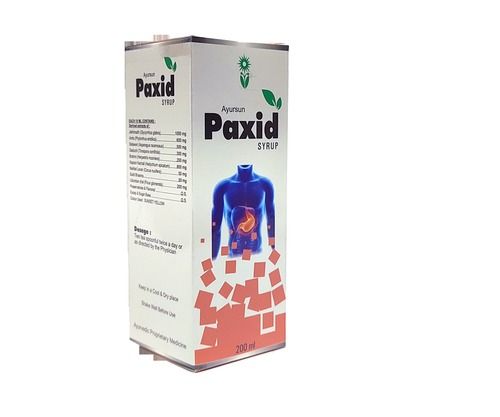 Ayurvedic Paxid Syrup For Acid Peptic Disorders