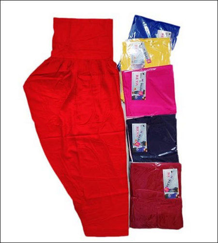 Ladies Plain Cotton Patiala Salwar