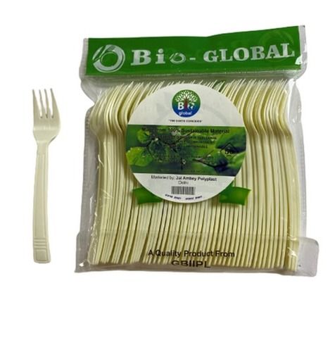 Non Printed Biodegradable Disposable Plastic Fork Application: Retail Food Shops