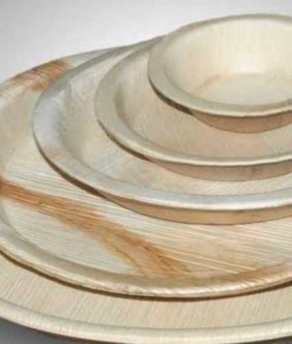 Round Shape Areca Leaf Plate