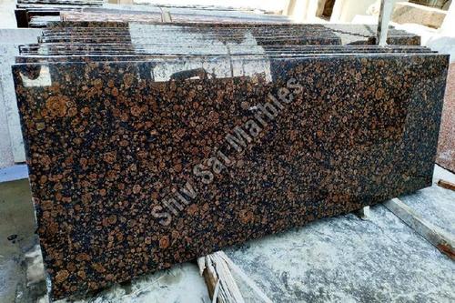 Baltic Brown Granite Slabs Size: Standard