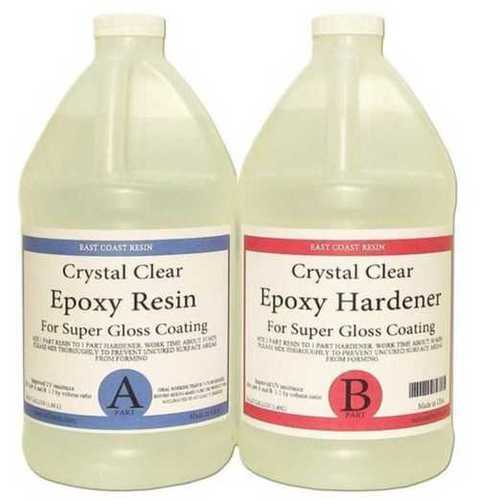 Transparent Easily Washable Epoxy Resin