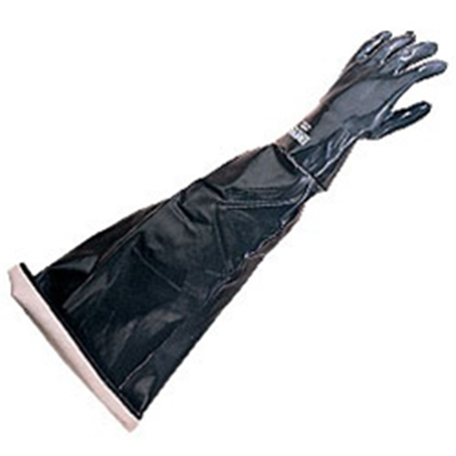 Black Sand Blasting Gloves