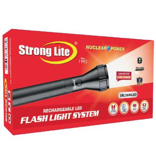 Led Rechargeable Flashlight 240 V Ip Rating: Ip5