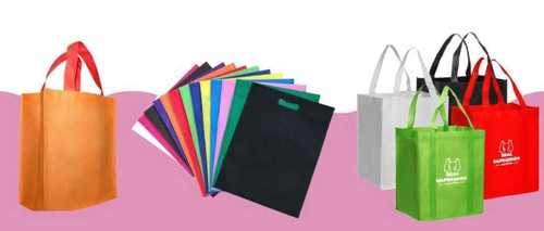 With Handle Non Woven Carry Bag