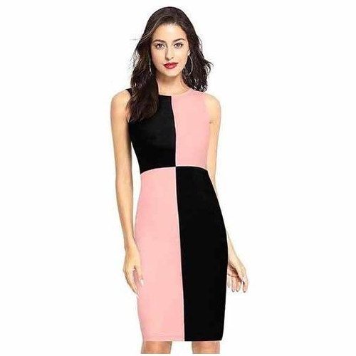 Cocktail Net One Shoulder BodyCon Dress at Rs.615/Piece in delhi offer by  Mannat Fashionables