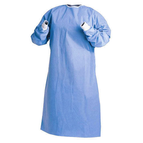 Blue Reinforced Disposable Gown Grade: Medical