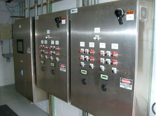 Grey Commercial Control Panels Cabinet