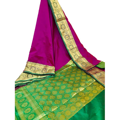 Ladies Fancy Semi Katan Saree