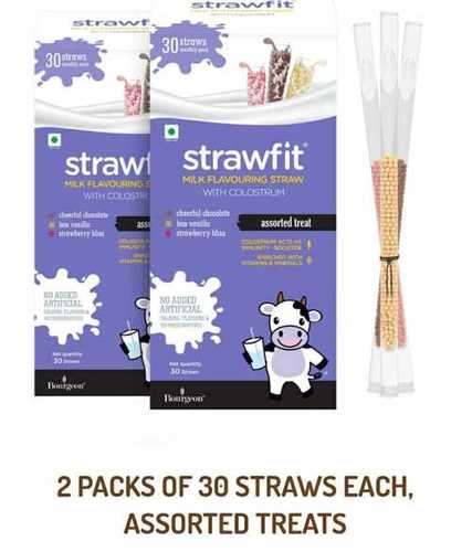 Various Milk Flavoring Straw