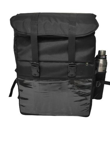 Black Color Classic Design Delivery Bags With Flexiloop Handle