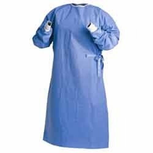 Blue Color Disposable Surgical Gown Age Group: Babies