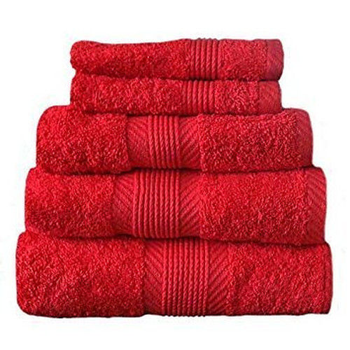 Cotton Terry Bath Towel - 70 x 140 cm, Multicolor | Quick Dry, Water Absorbent, Anti Shrink, Easy to Clean, Colorfast