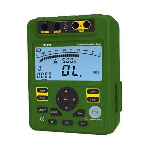 Rishabh Agam Ait 501 Smart 5kv Digital Insulation Tester