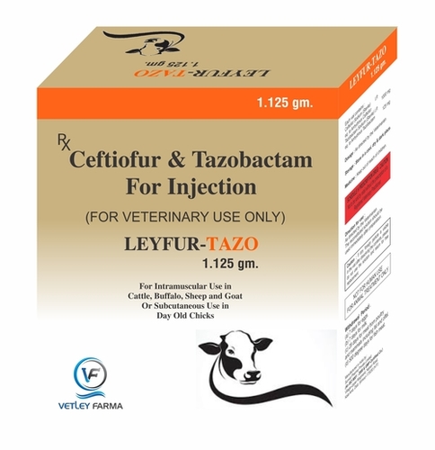 Liquid Ceftiofur & Tazobactam For Injection 1.125Gm