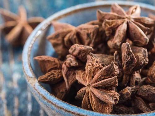 Whole Dried Star Anise - Natural Taste, Very Good Quality, 2% Admixture Max, 0.7 Calories