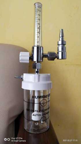 Medical Gas Oxygen Flow Meter With Bottle