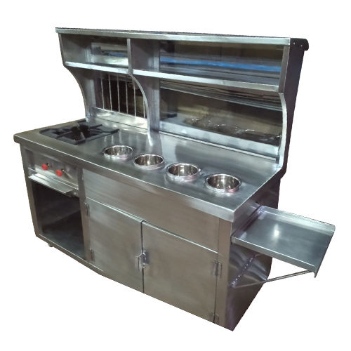 Ss Pani Puri Counter Battery Capacity: 81 Aca A  100Ah