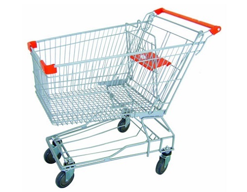 Wide Space SS Shopping Trolley