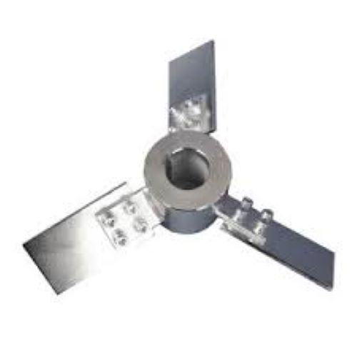 Carbon Steel Hydrofoil Impeller For Low-Viscosity Flow-Controlled Applications