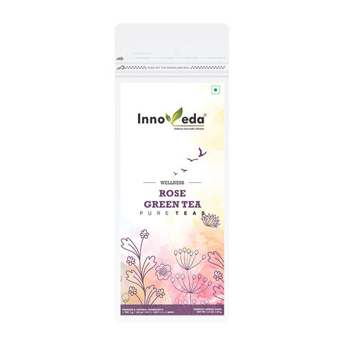 Brown Innoveda Rose Green Tea