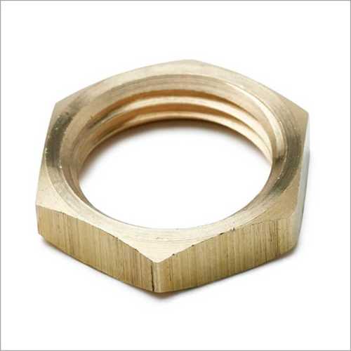 Polished Brass Hex Nut