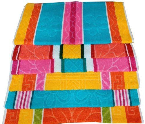 Multicolor Printed Filament Terry Towel