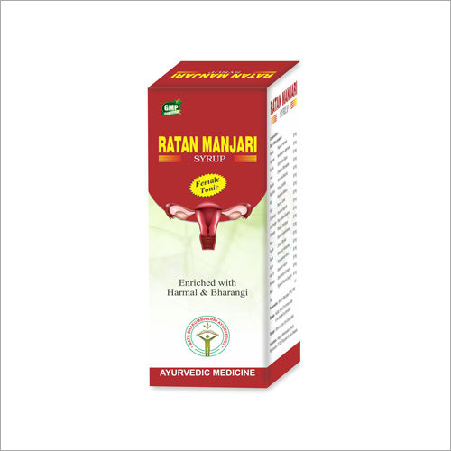 Liquid Ratan Manjari Syrup With Hermal And Bharangi