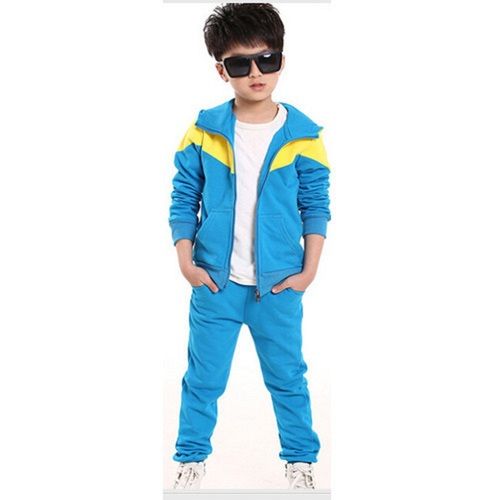 Active Kids Stylish Blue Tracksuit Age Group: Children