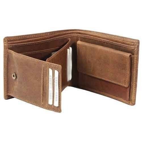 Genuine Leather Men's Purse Bifold Credit Card Wallet RFID Blocking Anti  Scan | eBay