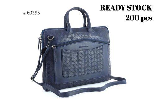 Blue Non Woven Office Laptop Bag