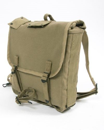 Various Colors Are Available Wide Space Haversack Bag