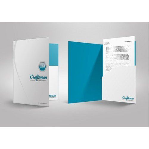 Plastic Corporate File Folder