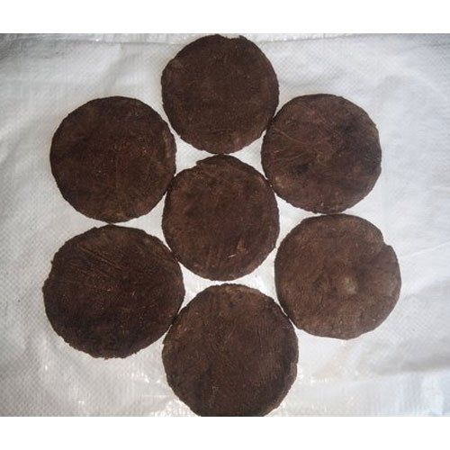 Brown Dry Cow Dung Cake For Pooja Hawan