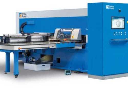 Blue Industrial Grade Fully Automatic Metal Punching Machine