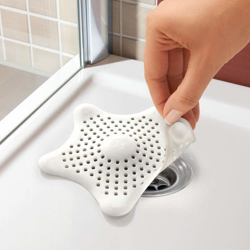 Star Design Silicone Sink Filter Colander Strainer for Kitchen