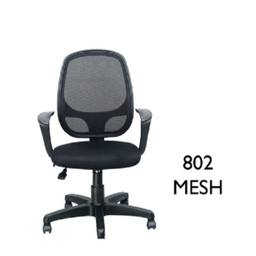 Black Midium Back Mesh Chair