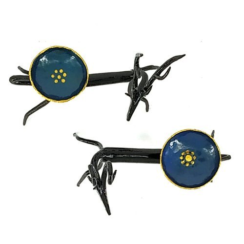 Coated Deer Pair Bastar Art Candle Holder
