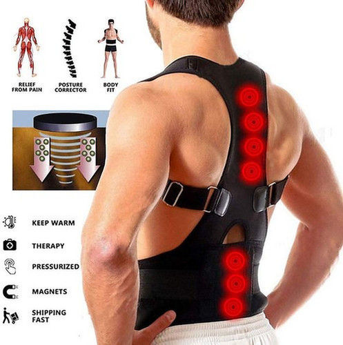 Flexible Back Support Belt Usage: Posture Correction