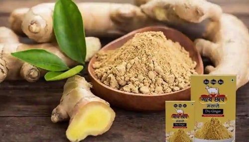 Brown Organic Hot Pungent Dried Ginger Sonth Powder