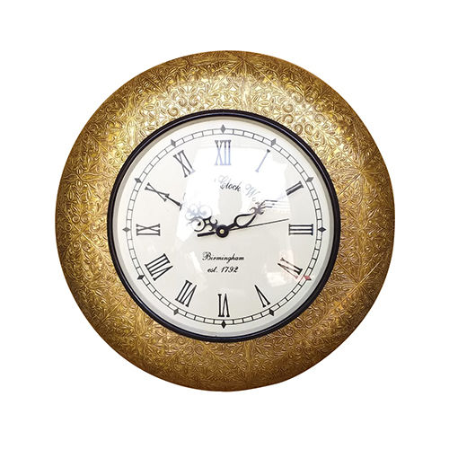 Brass Clock (Metal Handicraft)