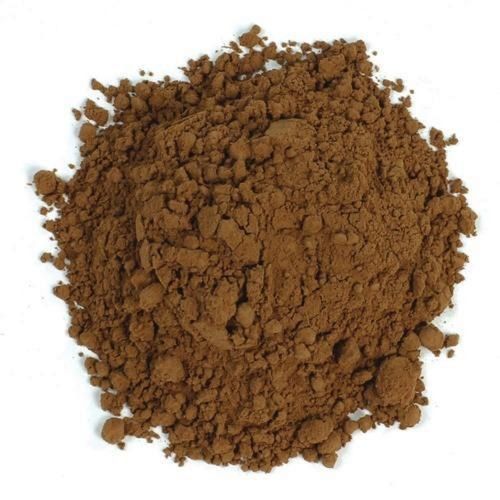 Dark Brown Cocoa Beans Powder