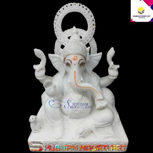 Ganesh Moorti In Marble