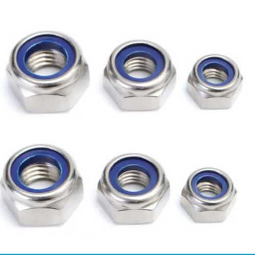 Steel Hex Ss Nylock Nut