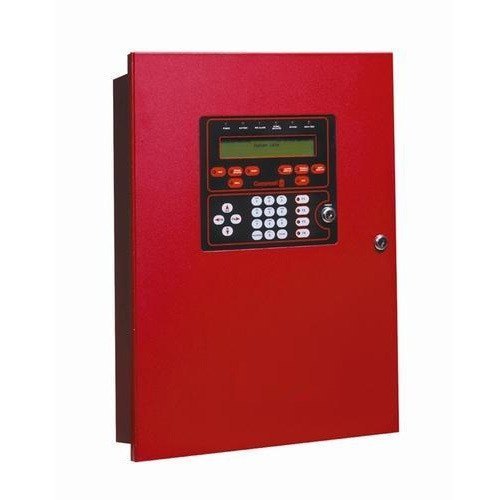 Red Color Fire Alarm Control Panel - Aluminum Material Dot Matrix LED Display 230V Optimum Voltage | Fire Safety Application Frequency: 50 Hertz Temperature Range: -20 to 60Â°C