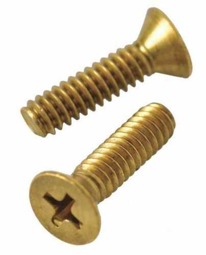 Golden Brass Slotted Machine Screw